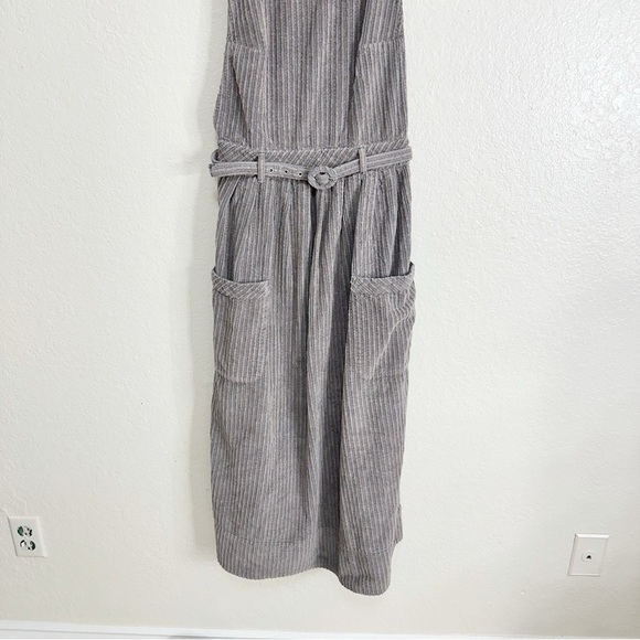FREE PEOPLE The Other Side Corduroy Midi Dress size 2 - Picture 8 of 12